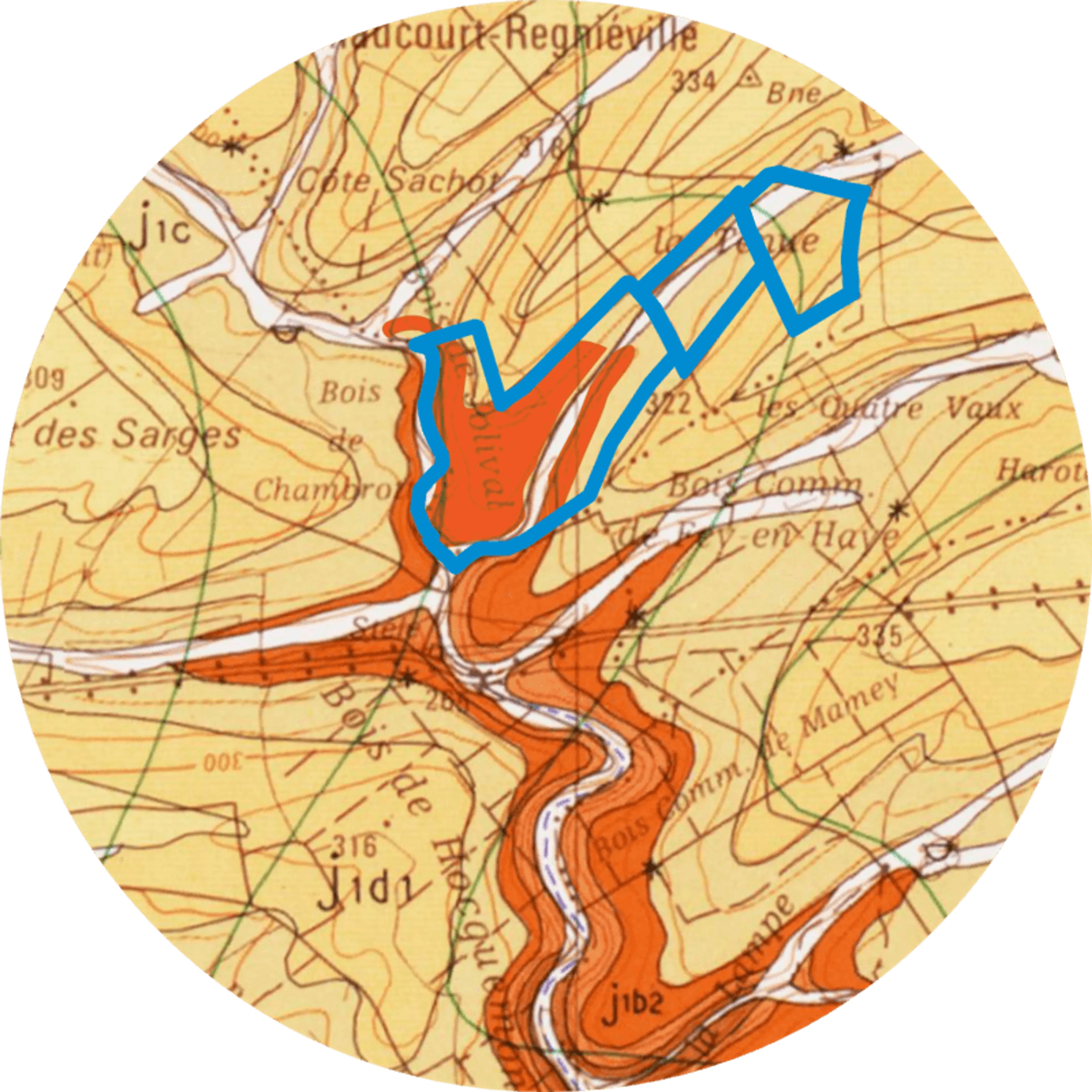 Carte : Pourquoi ici à Jolival